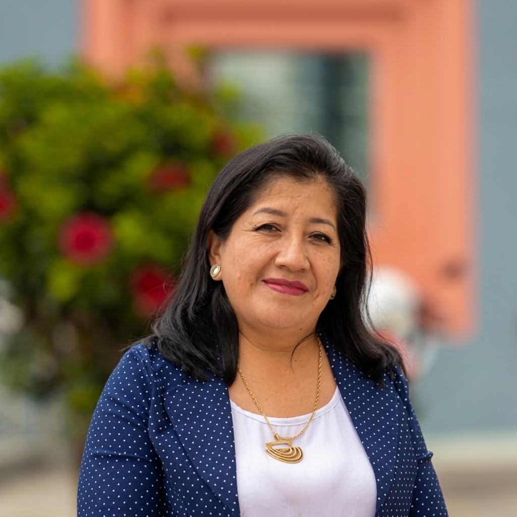 Retrato de Grace del Pilar Cambizaca Mora
